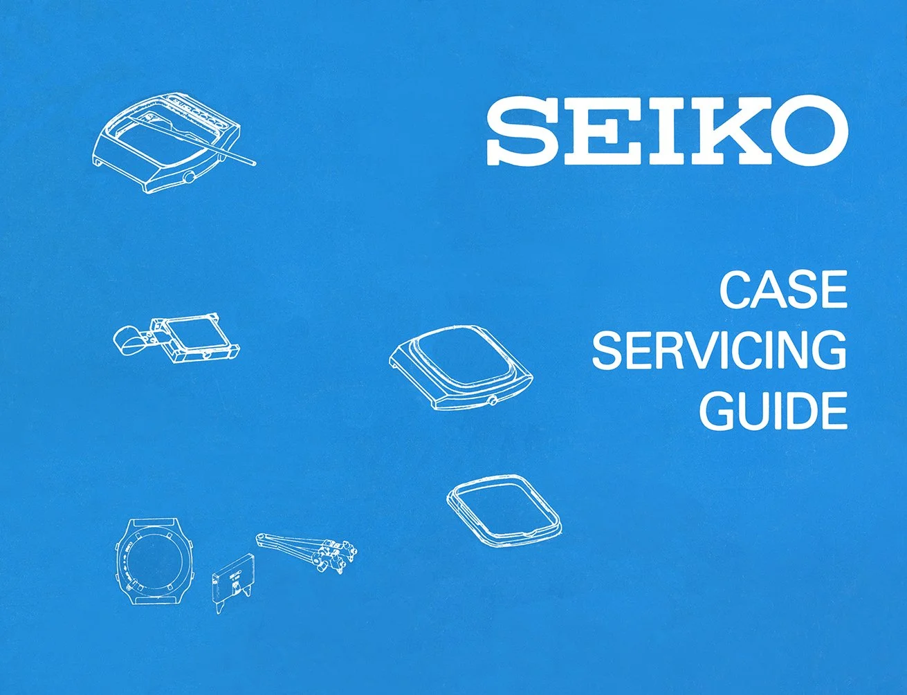 1982 Seiko USA Case Servicing Guide — Plus9Time